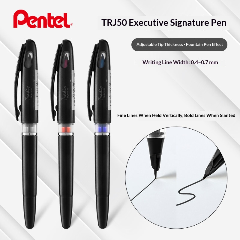 Pentel Pen Sign Pen - Japón, Pentel TRJ50, bolígrafo de punta