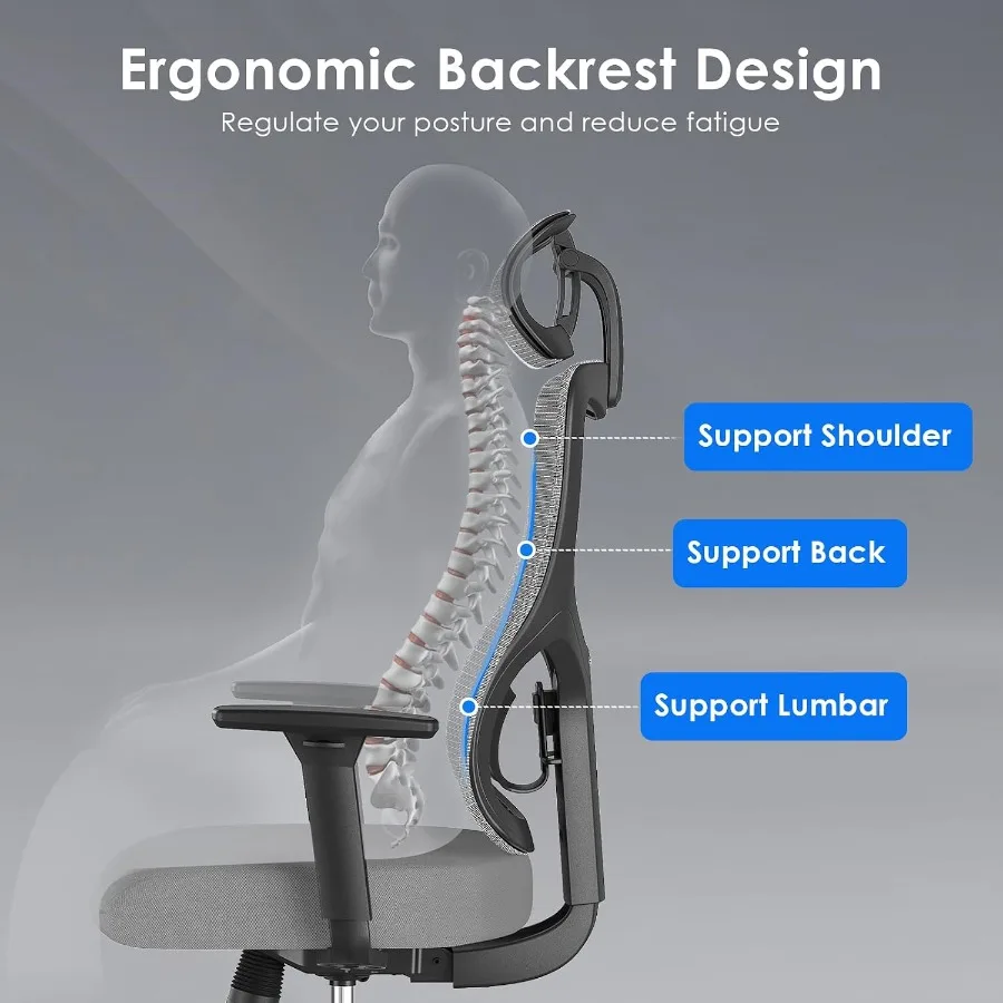 Silla de oficina ergonómica pa - Ergonomic Office Chair reseña y precio