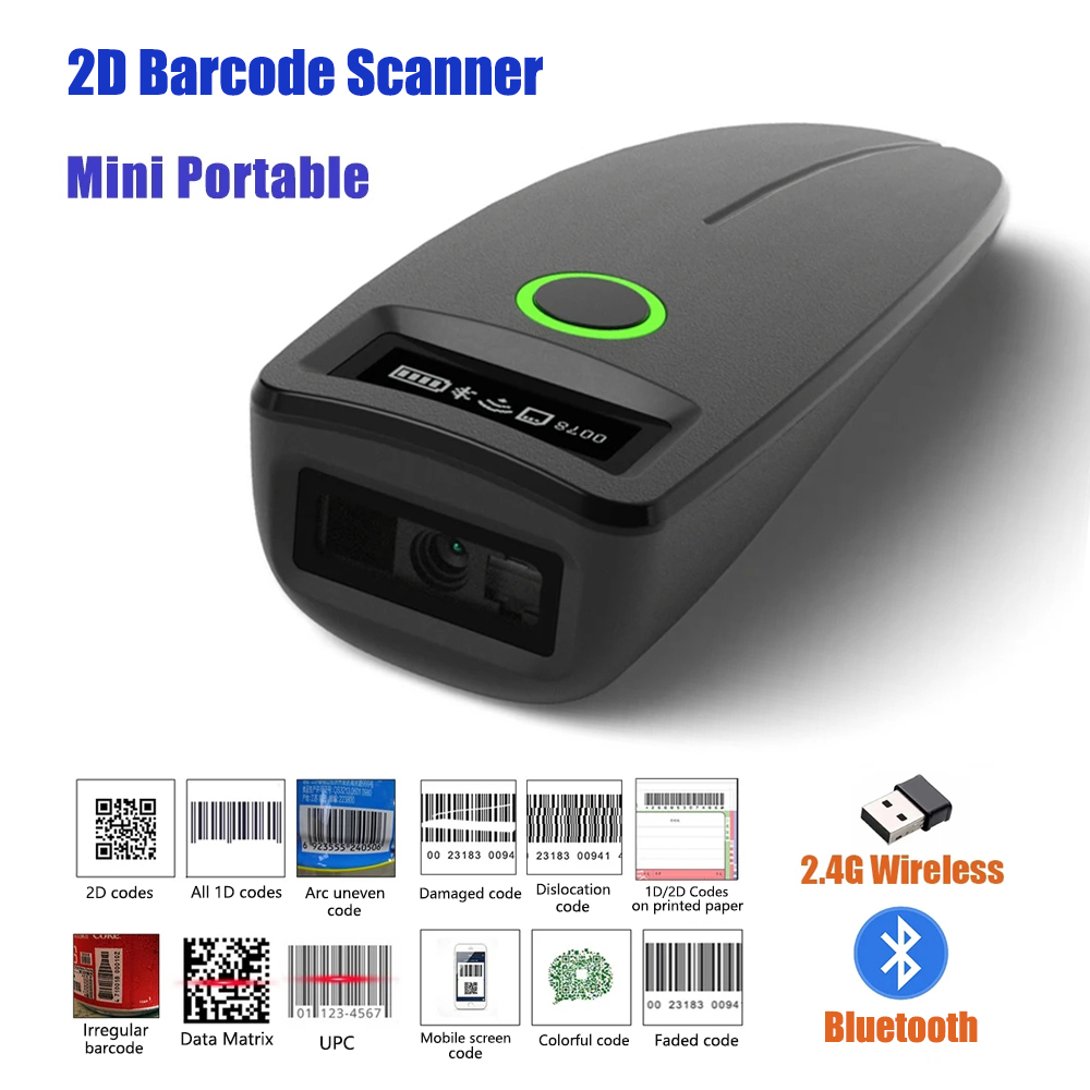 Escáner de código de barras 2D - Document Scanner Portable reseña y precio