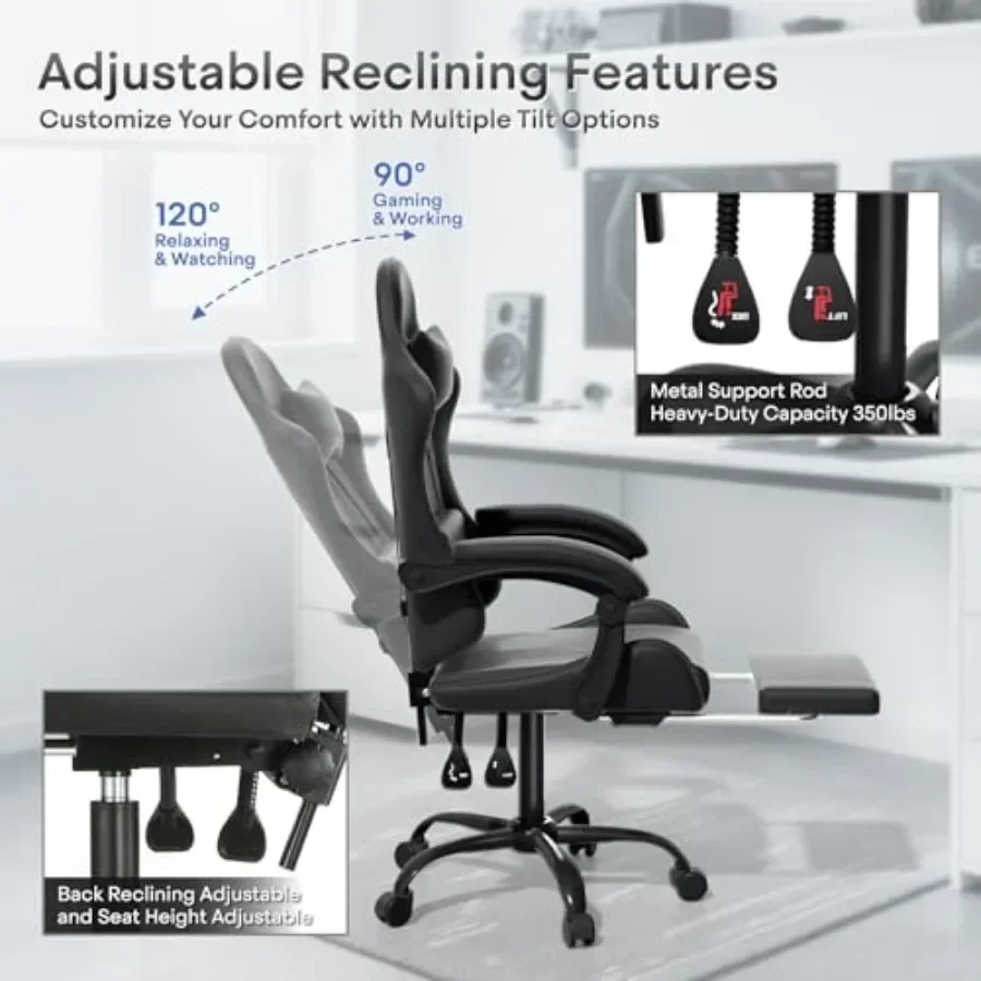 Silla ergonómica para videojue - Ergonomic Office Chair reseña y precio