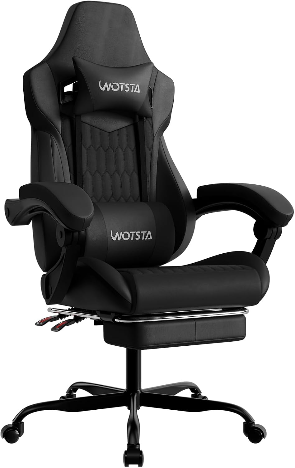 Silla de juego con reposapiés, - Ergonomic Office Chair reseña y precio