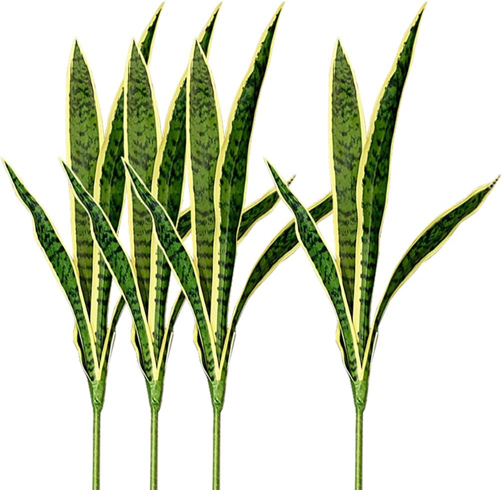 4 Uds. De plantas artificiales - Home Office Layout reseña y precio