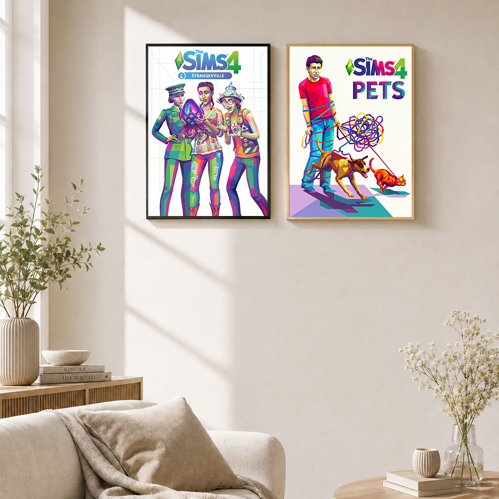 Pósters metálicos de The Sims  - Home Office Room Inspiration reseña y precio
