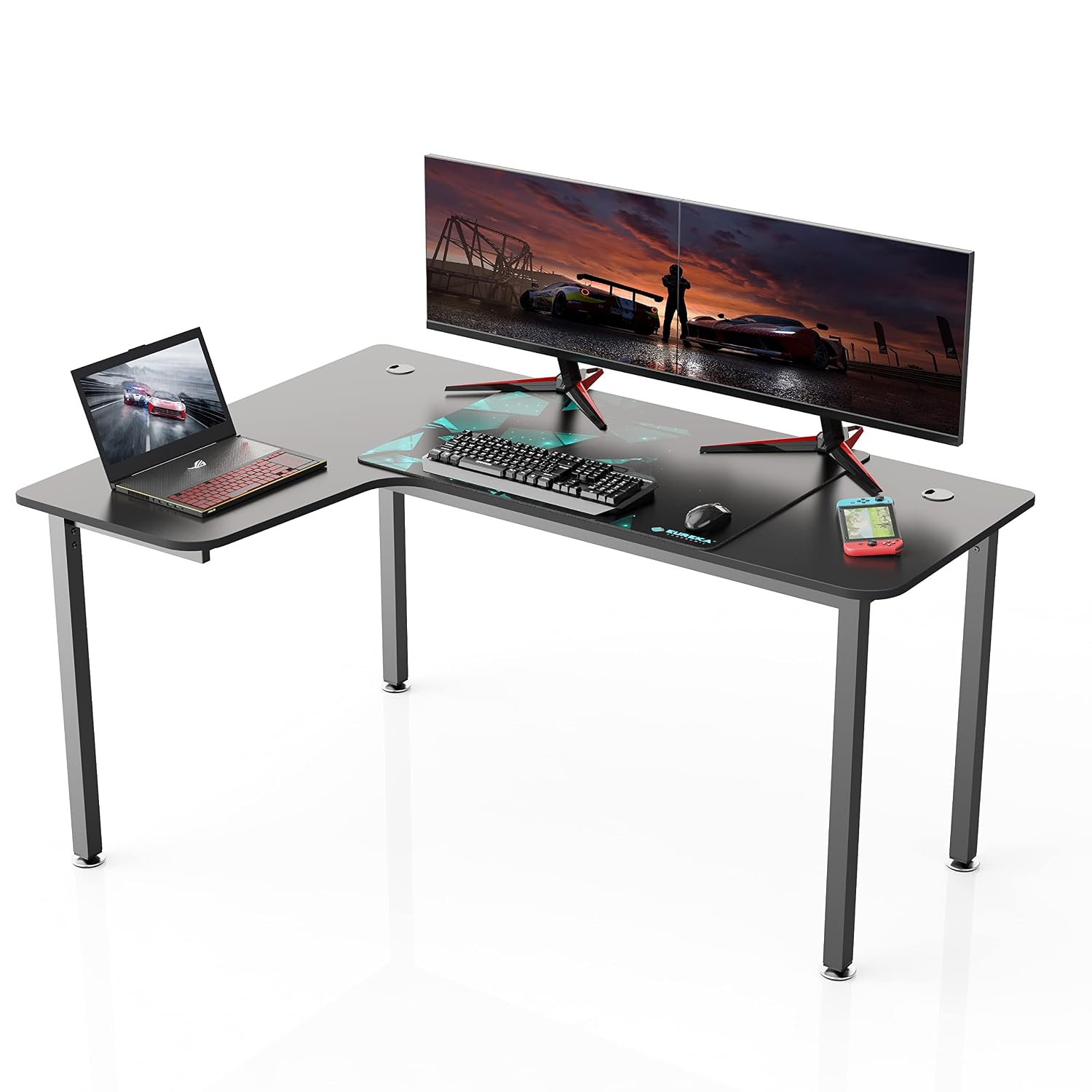 Escritorio de esquina en forma - Home Office Work Table reseña y precio