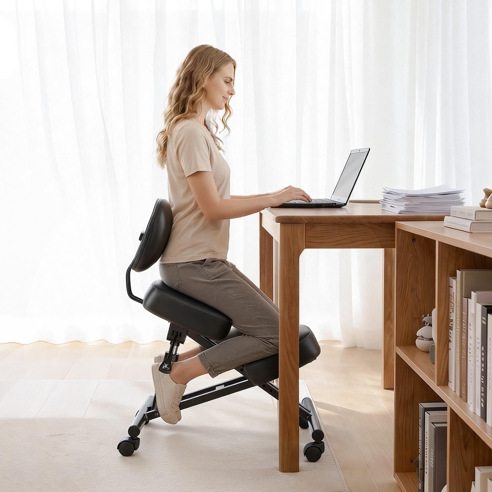 Silla ergonómica con respaldo  - Ergonomic Office Chair reseña y precio