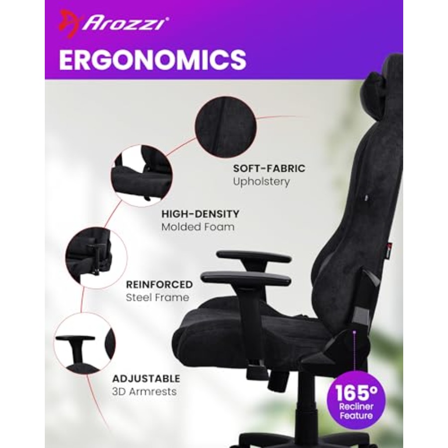 Silla de juego para uso en la  - Ergonomic Office Chair reseña y precio