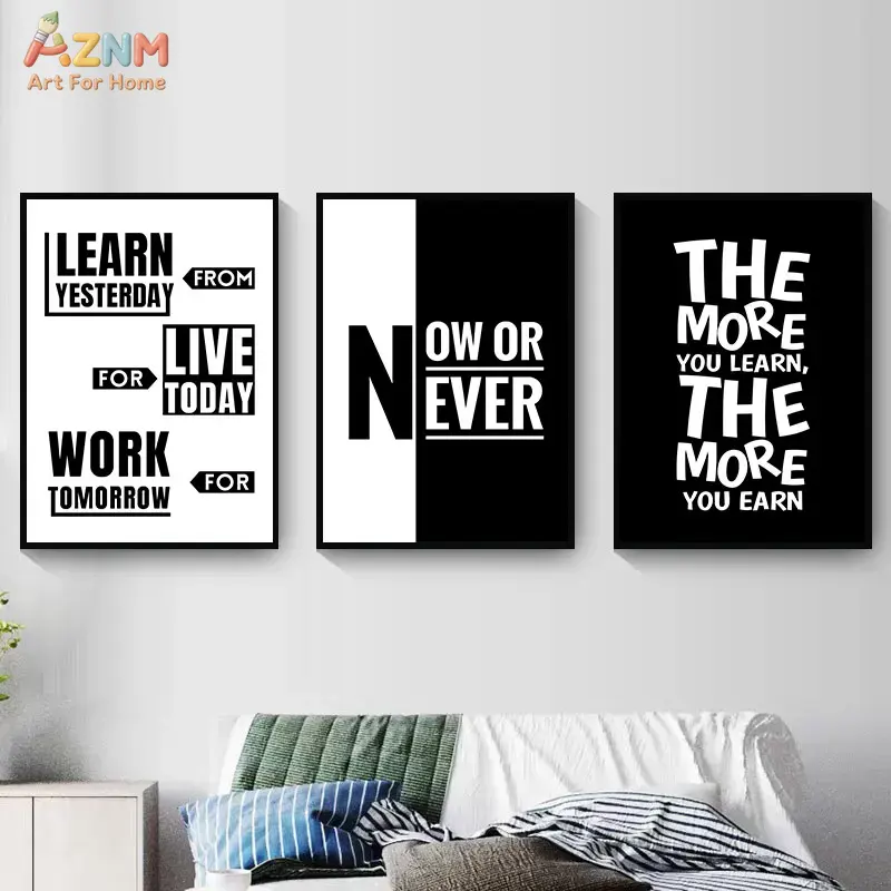 AZNM, cuadro decorativo de lie - Home Office Room Inspiration reseña y precio