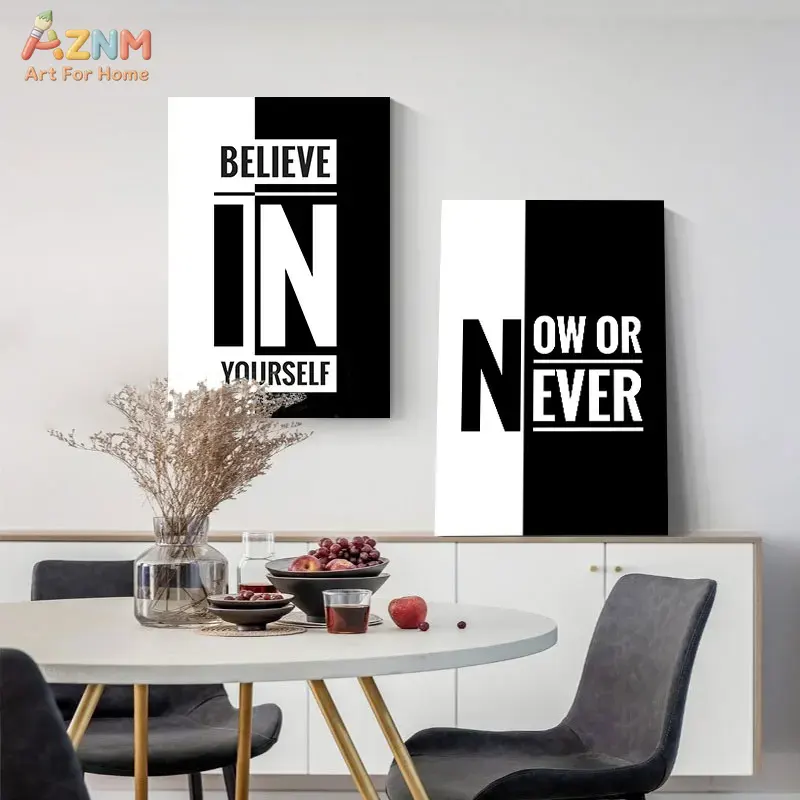 AZNM, cuadro decorativo de lie - Home Office Room Inspiration reseña y precio