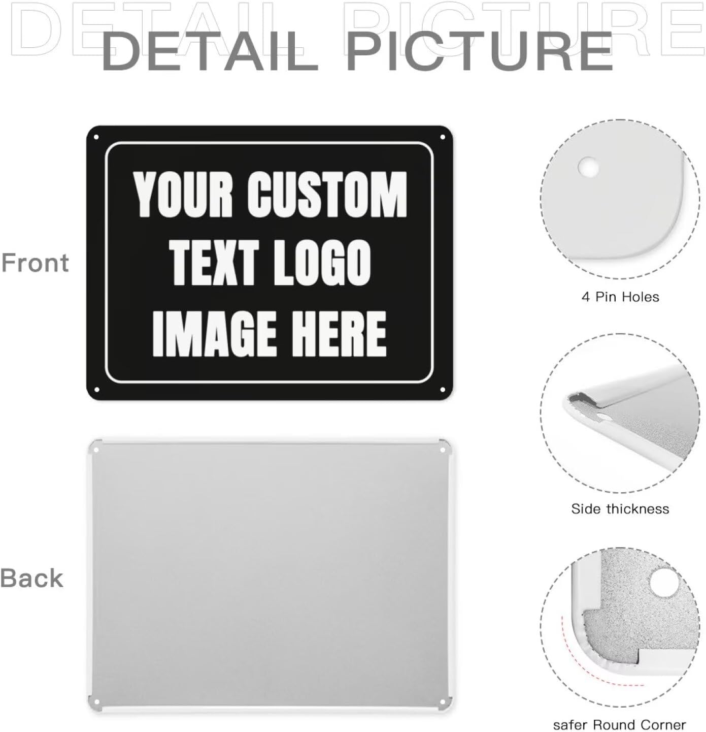 Letrero personalizado Letrero  - Home Office Or reseña y precio