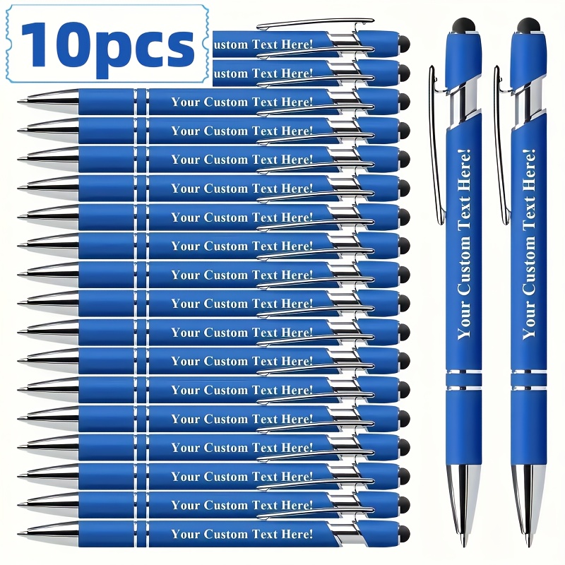 10 bolígrafos personalizados a - Home Office Logo reseña y precio