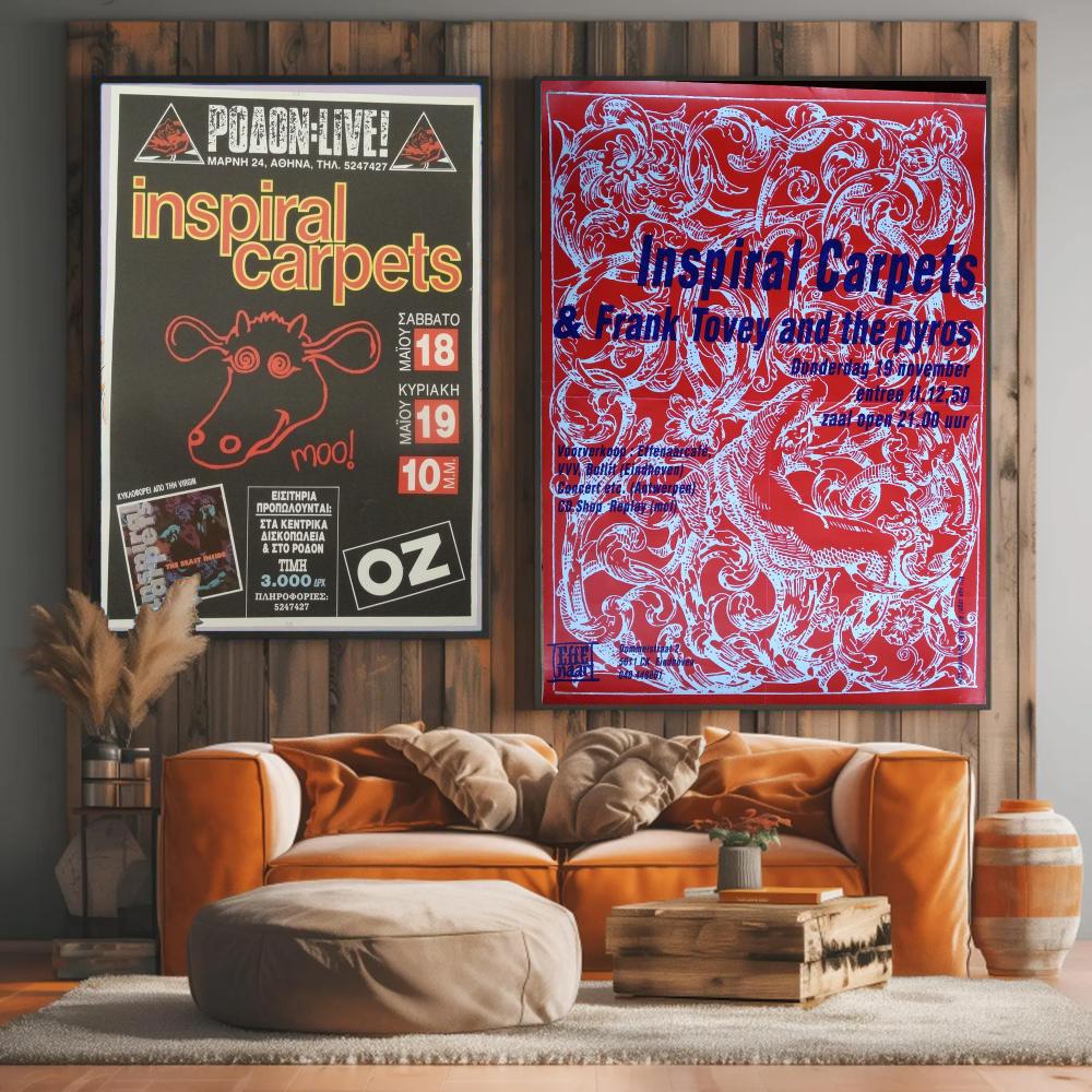 Banda I-Inspiral Carpets-S, cu - Home Office Room Inspiration reseña y precio