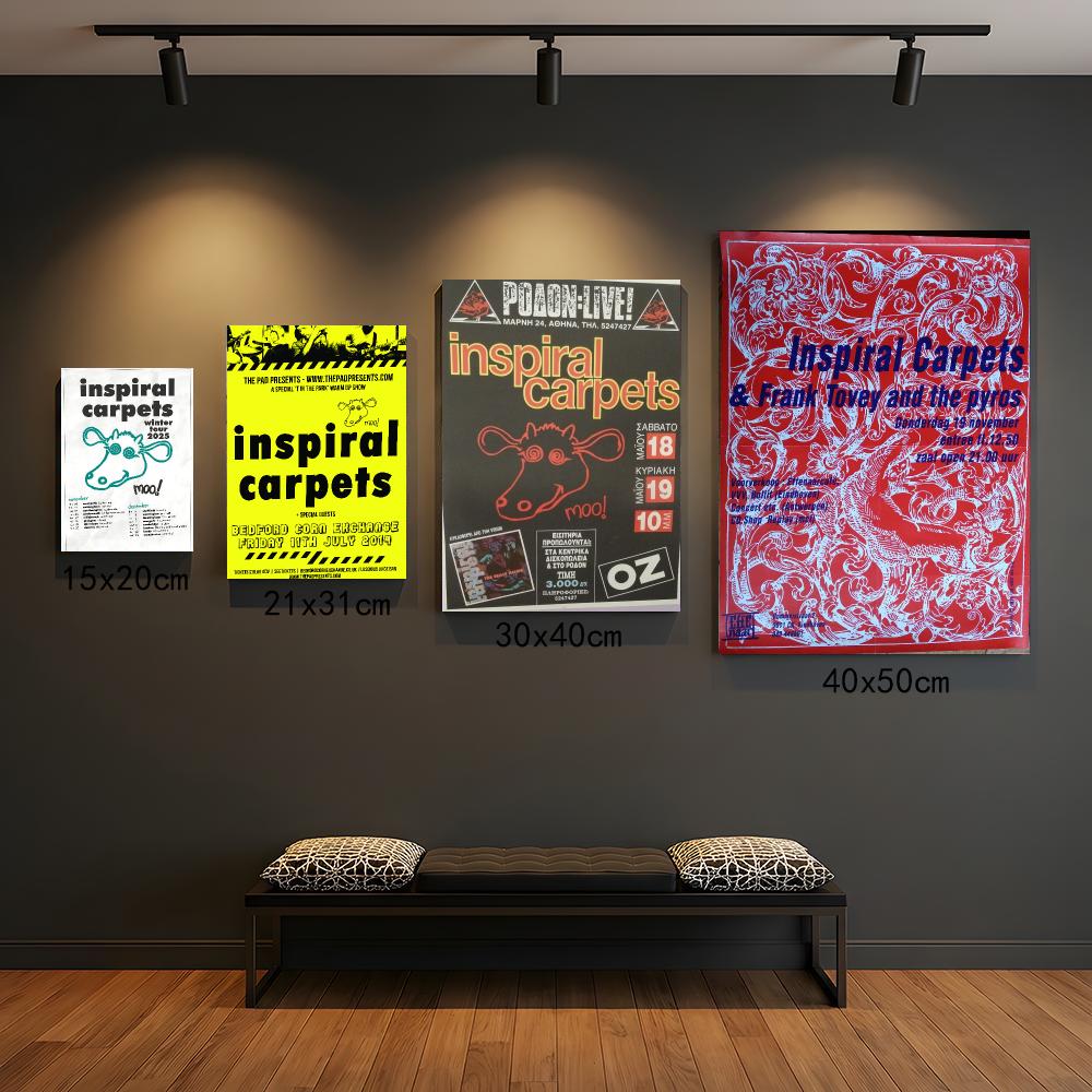 Banda I-Inspiral Carpets-S, cu - Home Office Room Inspiration reseña y precio
