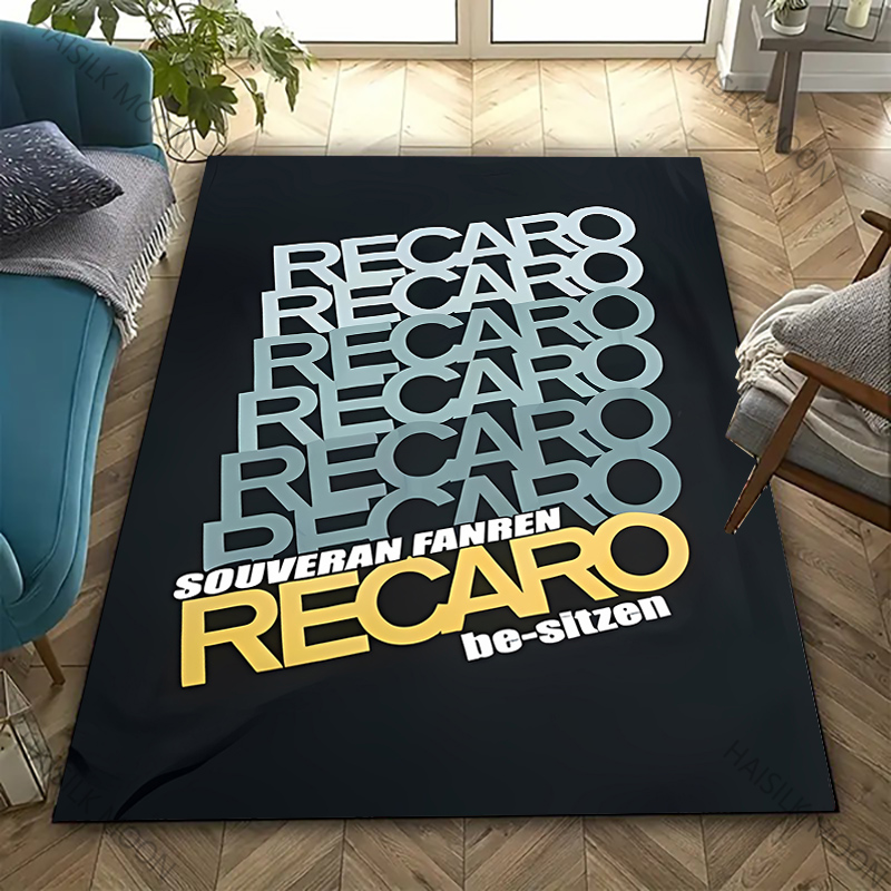 Alfombra estampada con diseño  - Home Office Logo reseña y precio