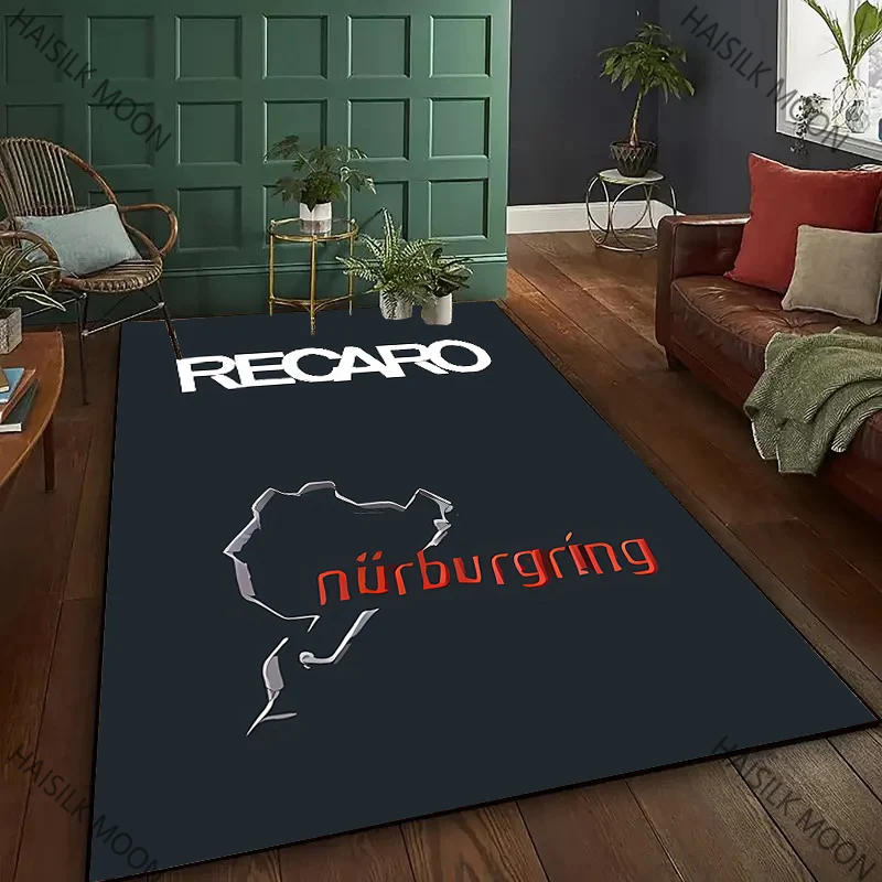 Alfombra estampada con diseño  - Home Office Logo reseña y precio