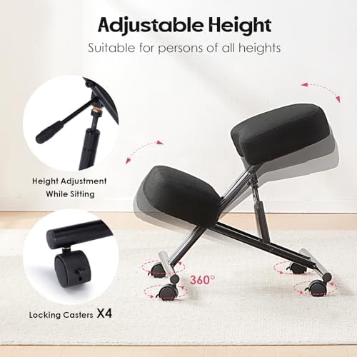 Silla ergonómica de lino para  - Ergonomic Office Chair reseña y precio